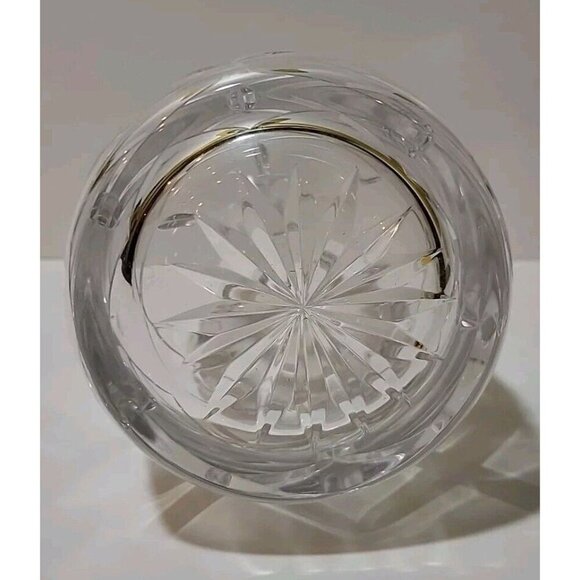 Vintage Atlantis Full Lead Crystal Glass Decanter And Stopper 12 Inches - Picture 5 of 7